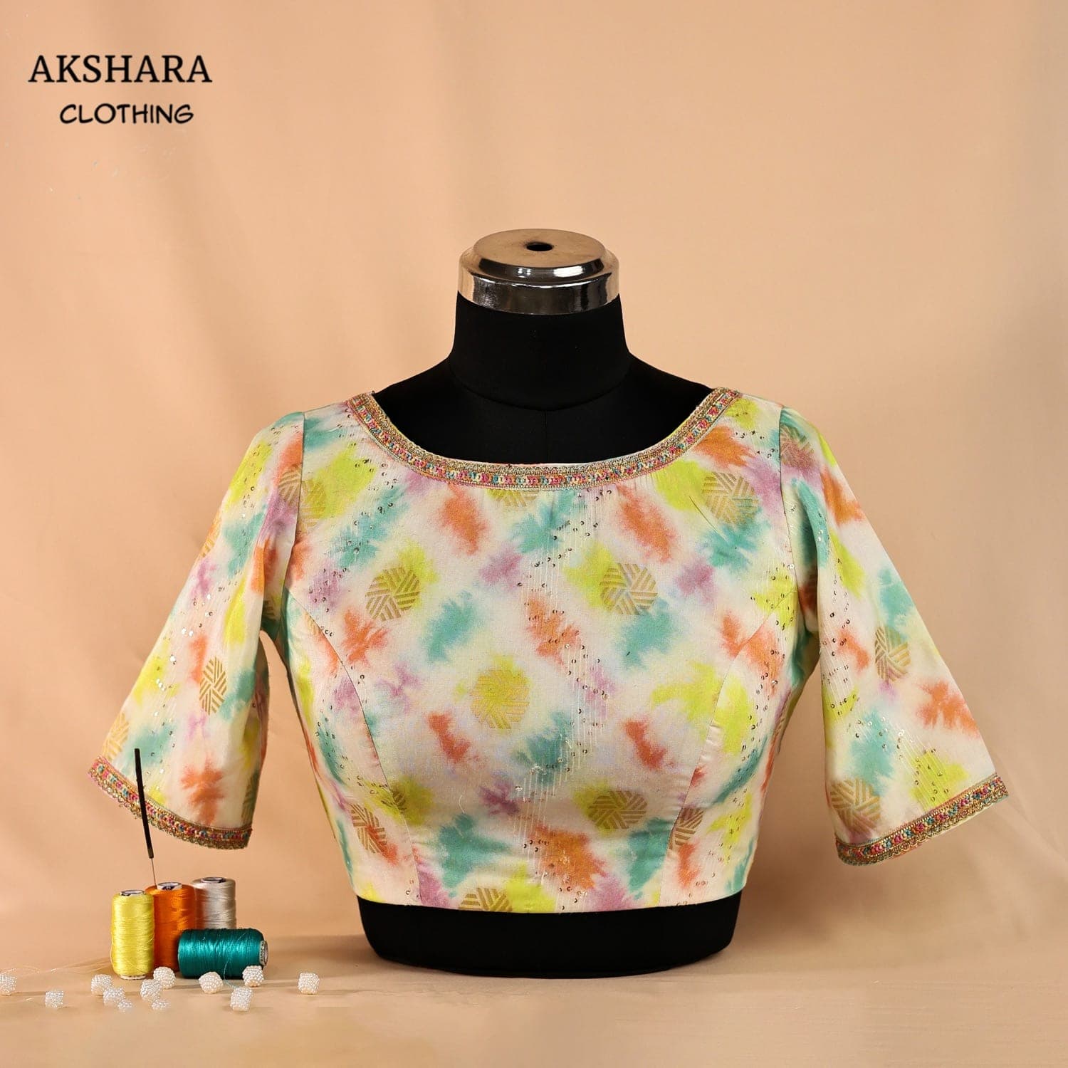 Meadow Geometric Blouse